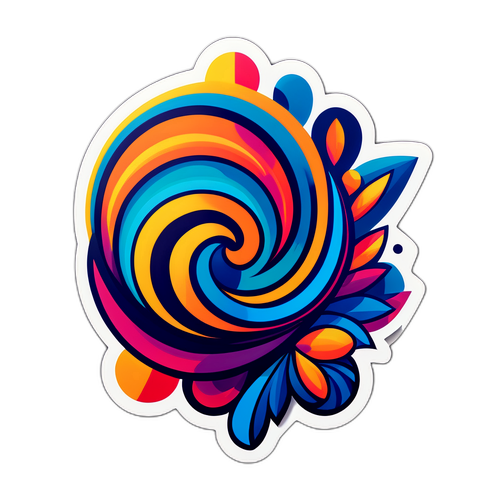 Sticker Stylisé par Eric Perrot