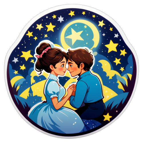 Lucile et Jérôme sous les étoiles