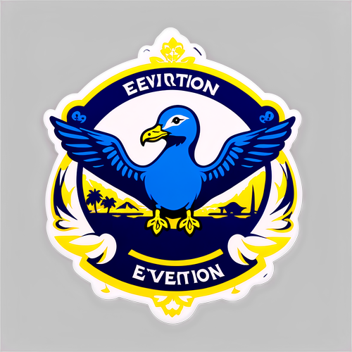 Everton szurkolói matricakészlet