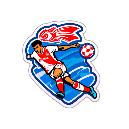 Sticker ya Mchezo wa Braga dhidi ya Casa Pia