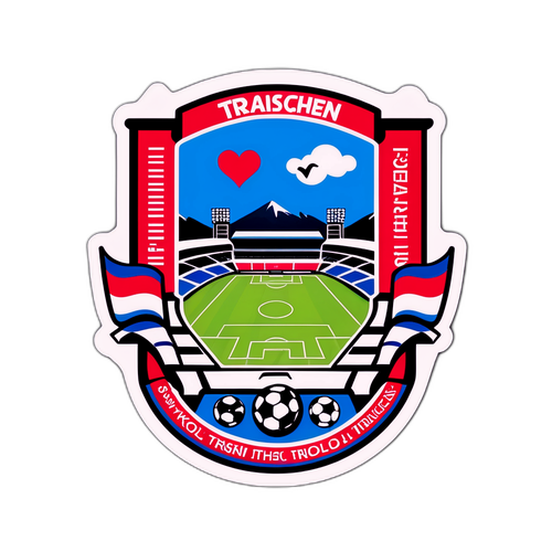 Sticker-Design: Traiskirchen vs. WSG Tirol