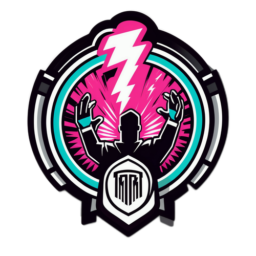 Scène de match stylisée d'Inter Miami