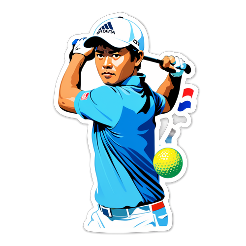 驚愕！松山英樹選手のオリンピックへの挑戦を描いたゴルフステッカーが話題沸騰中！