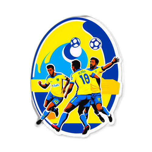 Stiker Pertandingan Intense Casa Pia vs Estoril