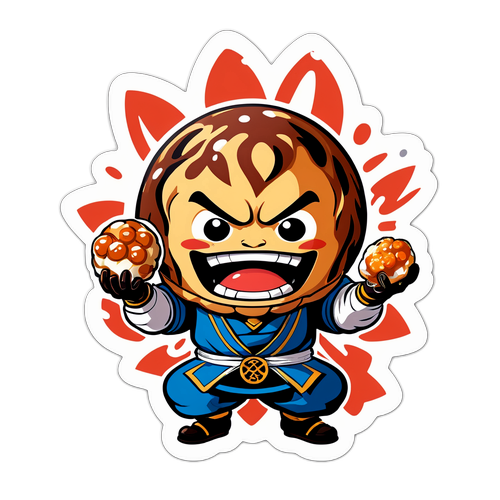 ヒーローたこ焼きの勝利