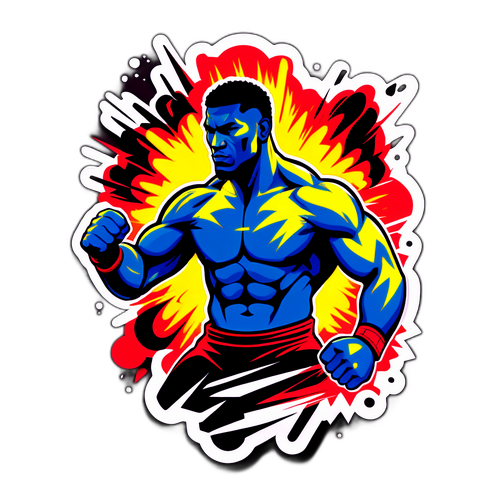 Siluet Petarung UFC Berkuasa