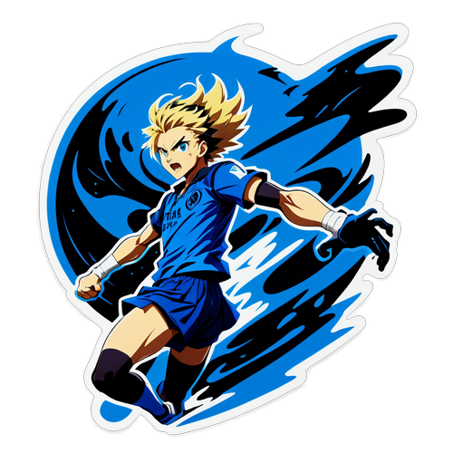 Anime styl: Klub Atalanta walczy na boisku z siłami nadprzyrodzonymi