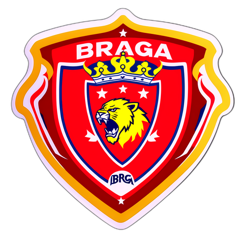 Sticker dedicat echipei Braga