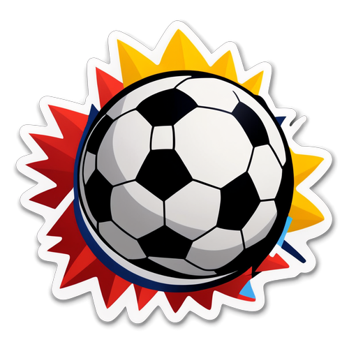 Dinamik Futbol Sticker Tasarımı