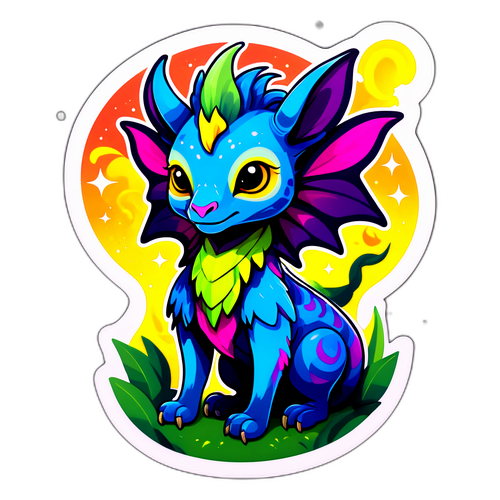 Solberga: En mytisk varelse med naturens färger