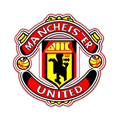 Stiker Logo Manchester United