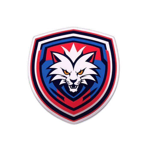 Reka bentuk minimalis logo JDT