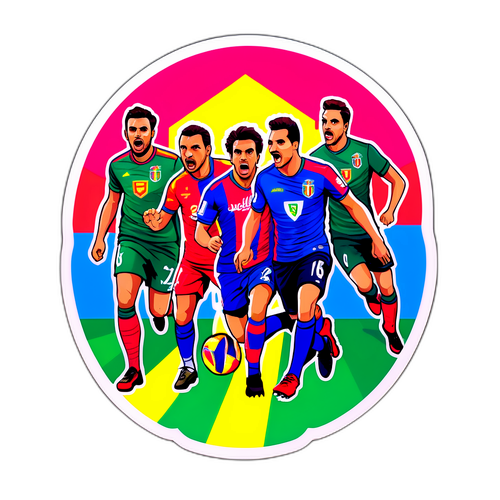 Stiker Atmosfera Pertandingan Levante vs Elche