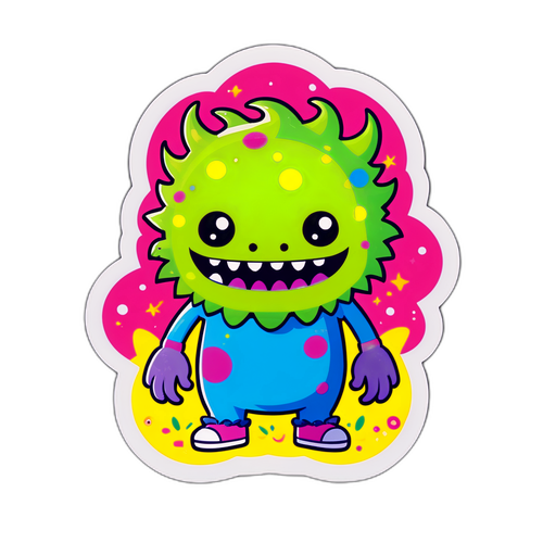 Sommarens färgglada monster