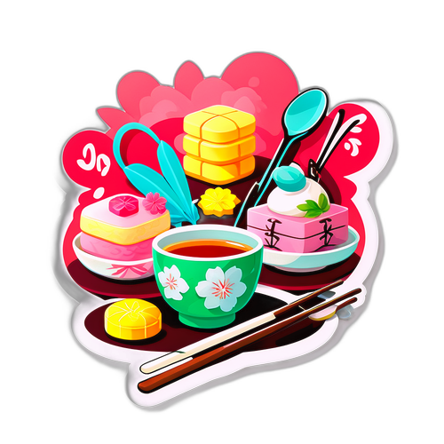 和菓子と茶器のデザイン