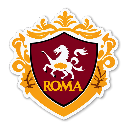 Masuk ke Sejarah: Stiker Menarik Emblem AS Roma yang Tak Terlupakan!