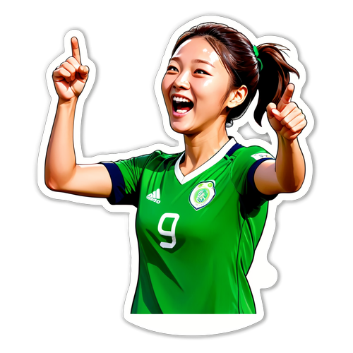 박수영의 골 세레모니 스티커