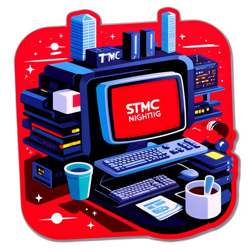 TSMC夜間交易科技發展貼紙