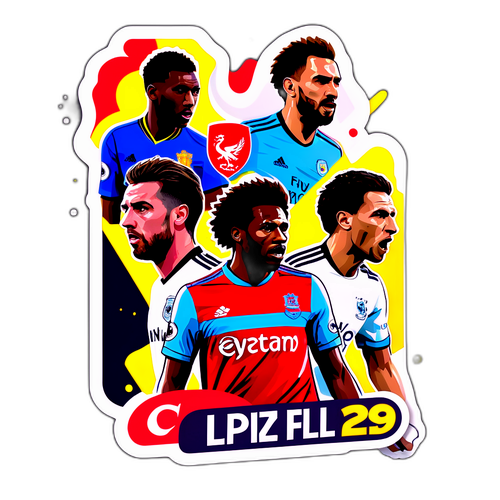 Stiker Atmosfera EPL yang Intens