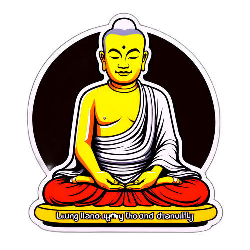 สติ๊กเกอร์ความสงบของหลวงปู่โต๊ะ