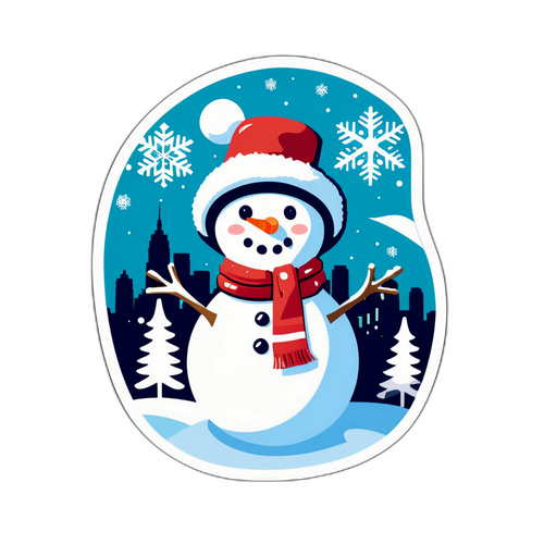 新北市聖誕城市主題冬季貼紙