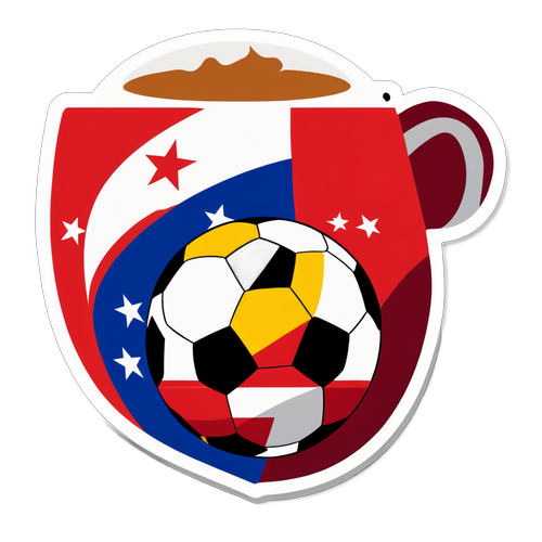 ¡Increíble! La Taza de Café que Une la Pasión del Fútbol y el Sabor Venezolano