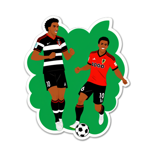 Flamengo vs Botafogo PB Match Celebration Sticker