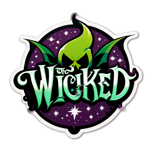 Unlock the Magic: The Enchanting Wicked Sticker That Will Dazzle Your Collection!