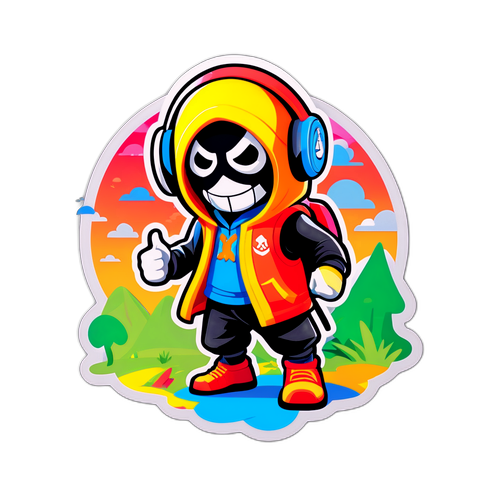 Kolorowy bohater z gier Ubisoft