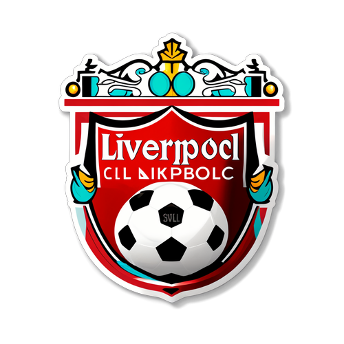 Thiết kế logo Liverpool theo phong cách hiện đại