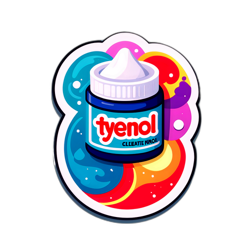 Αυτοκόλλητο Tylenol - Ανακούφιση