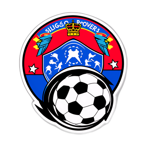 Kibandiko cha Mechi ya Sligo Rovers dhidi ya Waterford