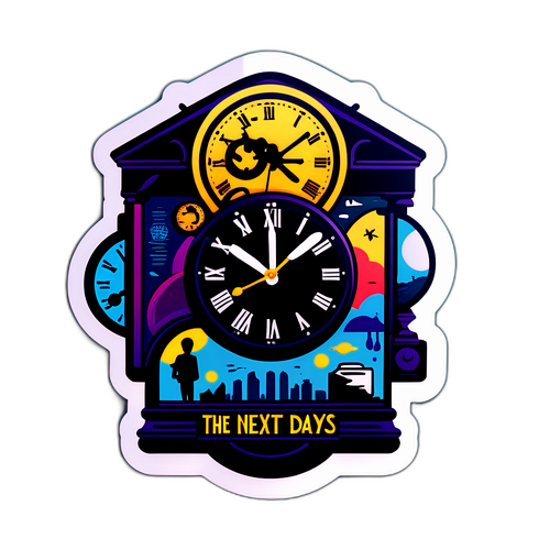 Adesivo Cinematico Ispirato a 'The Next Three Days'