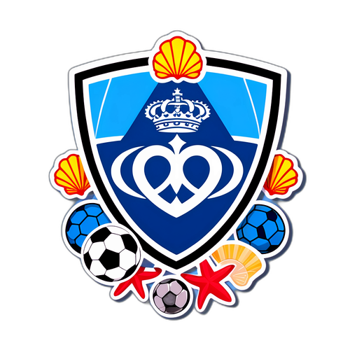 Sticker z logo Celta Vigo