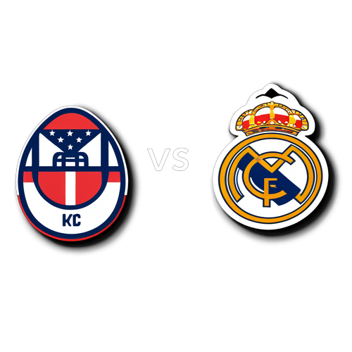 Match-dag klistremerke: Rivalitet mellom KC og Real Madrid