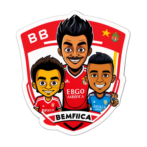 Sticky Playful Caricaturi: Benfica vs. Arouca