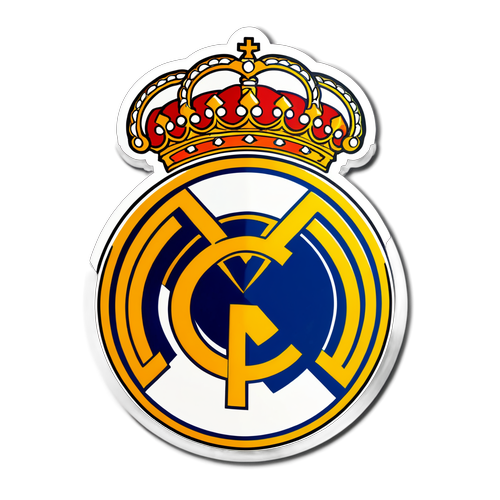 ¡Shocking! El Sticker de Real Madrid que Celebra Su Dominio en Europa: 'Los Blancos Conquistan Europa' en Oro