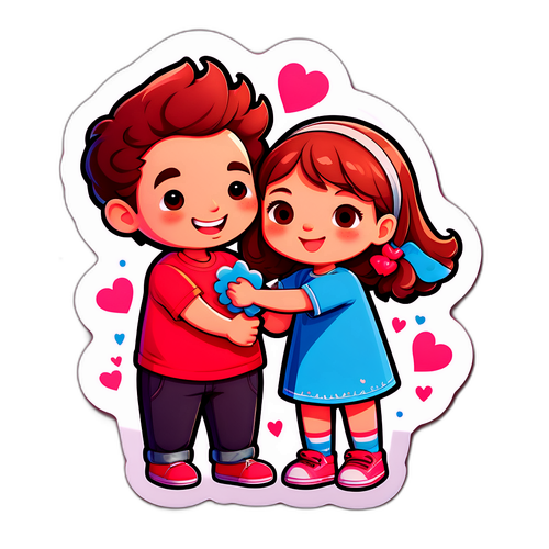 Vriendschap Sticker