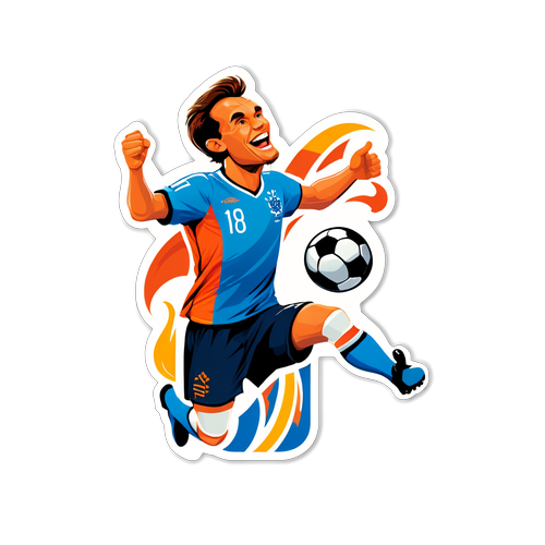 De Sticker die Iedere Nederlander Moet Hebben: Juich voor het Elftal met Passie en Trots!