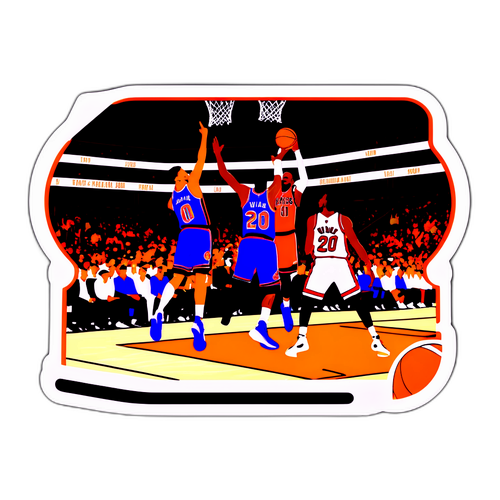 Momento Icónico entre Knicks y Heat