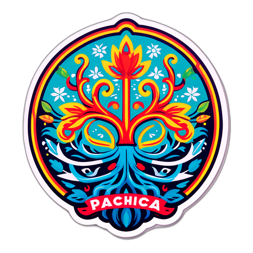 Adesivo de Pachuca com Design Mexicano