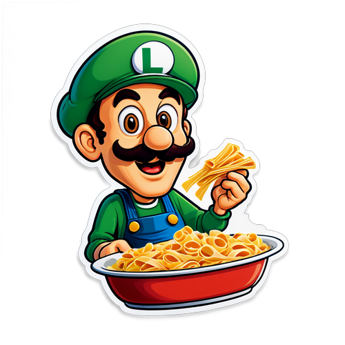 Sticker ya Luigi Mangione