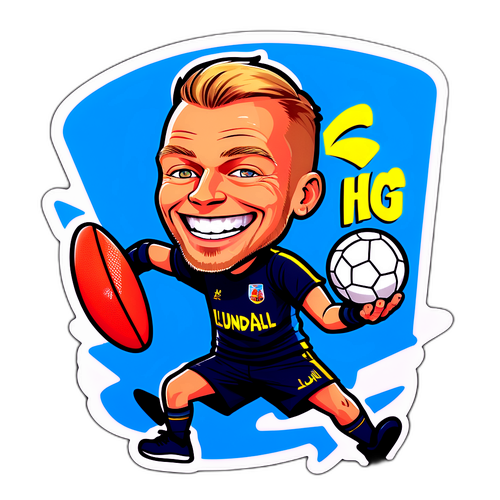 Anders Lundin Med Handboll