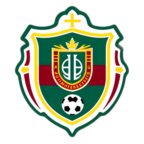 Diseño de sticker con el escudo de Fluminense