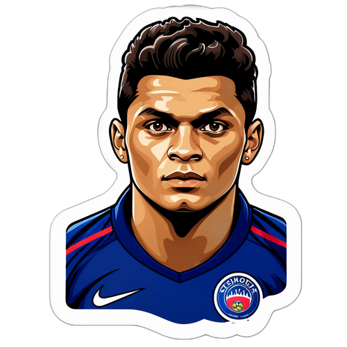 Sticker de Evolução Thiago Silva