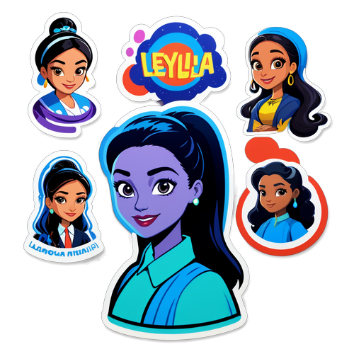 Leyla 31. Bölüm Temalı Çıkartmalar