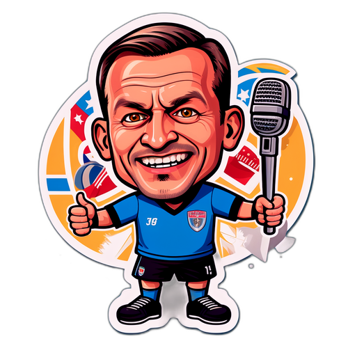 Karikatūra Dariusza Szpakowskiego