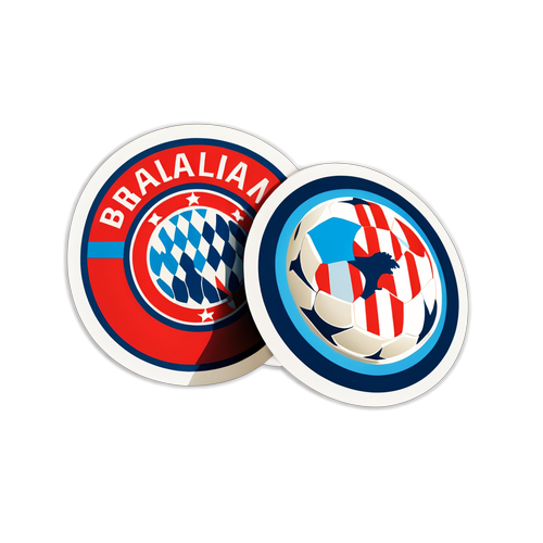 Stiker Bayern vs Slovan Bratislava