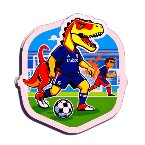 Illustrazione di Dinos Mavropanos in posizione difensiva