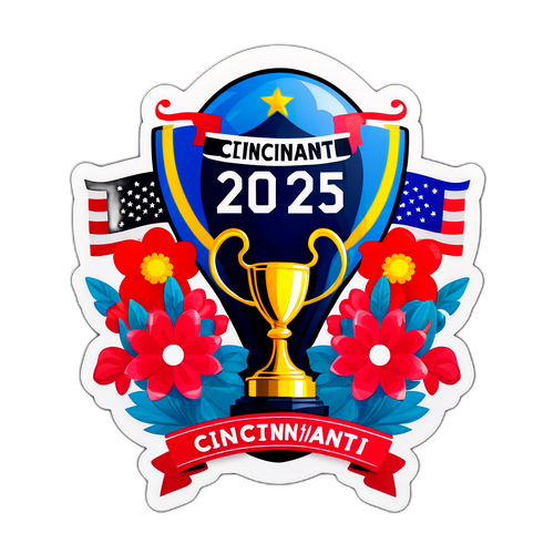 Trofeu strălucitor pentru 'Cincinnati Final 2025'